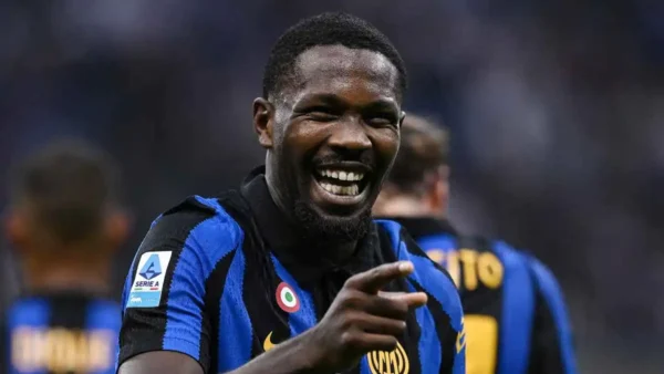 Marcus Thuram, giocatore dell'Inter