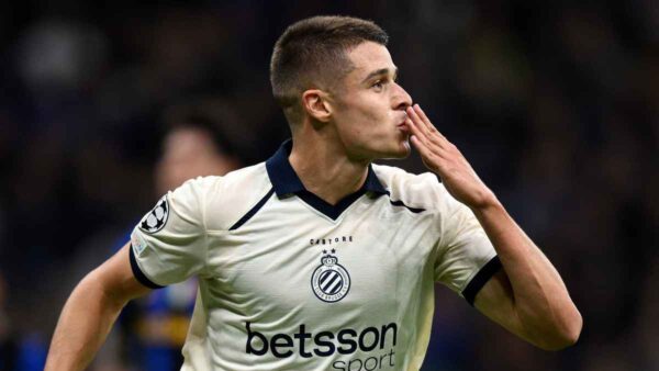 Tresoldi Inter Bruges 1 per calcio