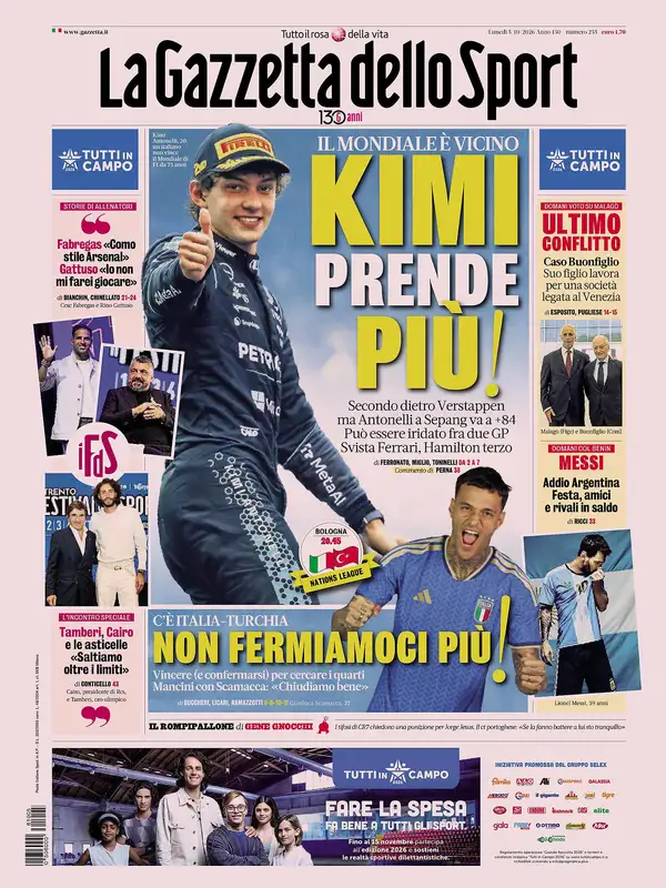Le prime pagine dei quotidiani sportivi – 05 ottobre 2026 2 image 6