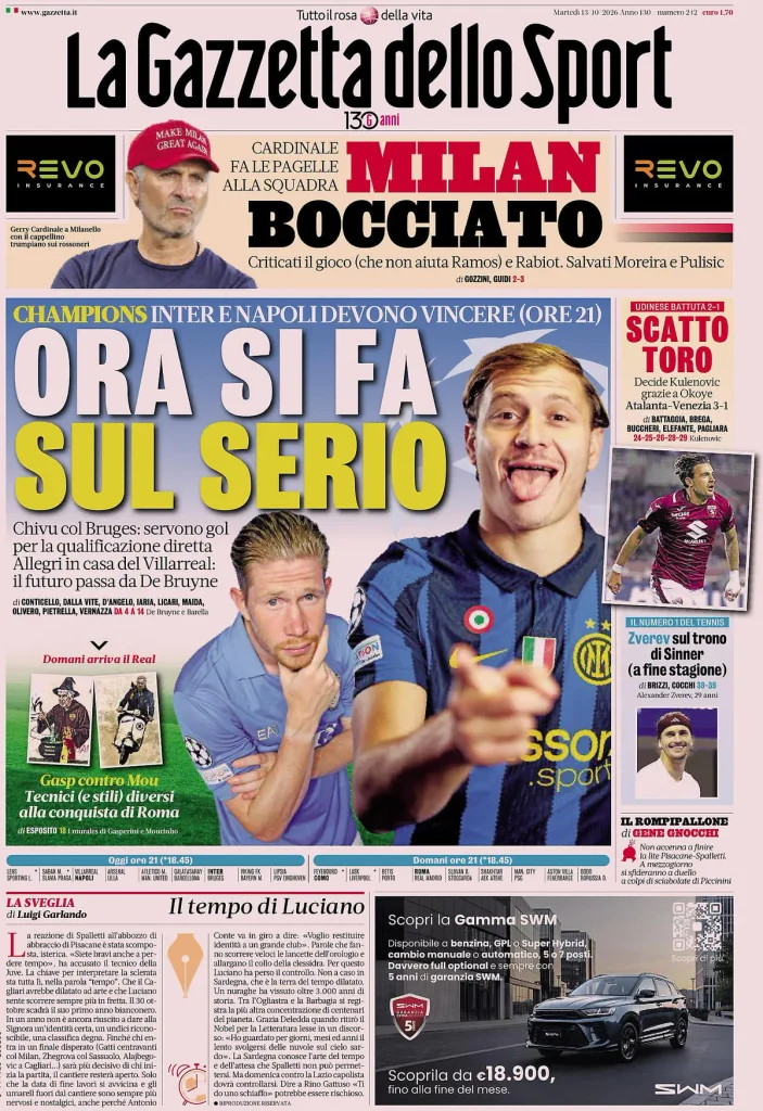 La gazzetta dello sport 031900hatcqf8